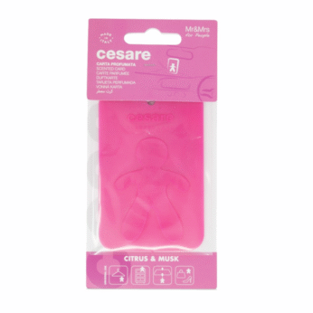 Aromë për veturë Mr&Mrs Cesare Card Citrus and Musk