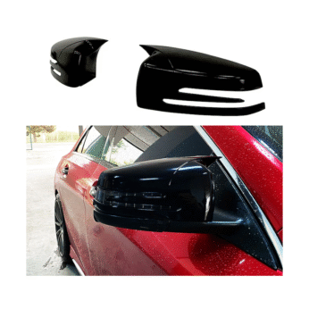 Batman për CLA W117 Mirror Cover Piano Black / 2013-2018