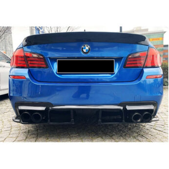 BMW F10 2010+ - Difüzör Vorstainer Custom Left Right Twin Output 3 Parça, Piano