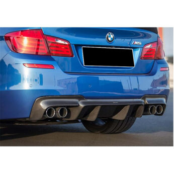 BMW F10 2010+ - Difüzör Vorstainer Left Right Twin Output, Piano Black Surface
