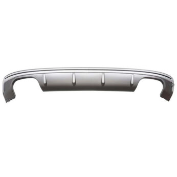 Audi A3 8V HB 2012+  S3 Style Chrm. Tl. Pipe Std. Bmpr., Matte Gray ABS