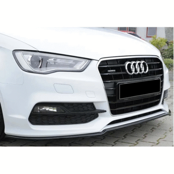 Audi A3 8V SD 2012+ - Front Lip Rieger Max Design Standard, Piano Black Vcm.