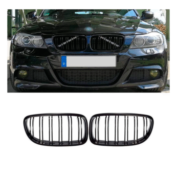 Grill BMW 3-serise E90 LCI Sedan Matte Black Front Kidney Grille Grills 09-11