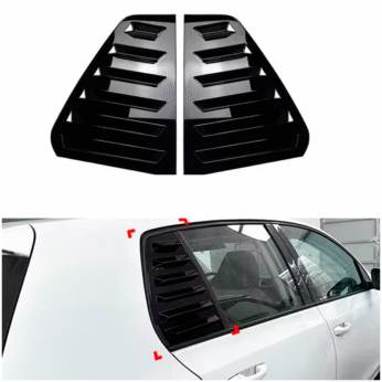 Golf 6 Rear Window Louver Cover Trim