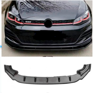 Front Lip 2017-2020 Golf 7.5 R/R-line/GTI Injection Molding Three-section - Image 1