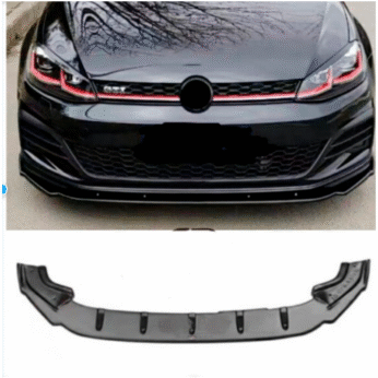 Front Lip 2017-2020 Golf 7.5 R/R-line/GTI Injection Molding Three-section