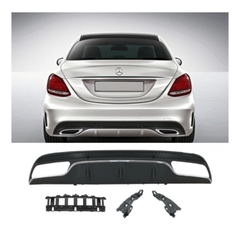 MERCDES BENZ C CLAS W205 2015-2018 AMG STYLE DIFUSER