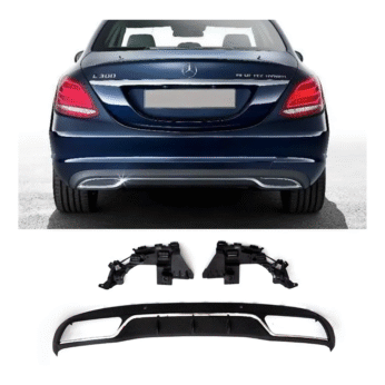 W205 MERCDES BENZ 2015-2018 DIFFUSER NORMAL SEDAN SILVER