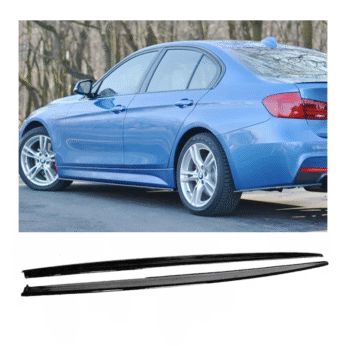 Lower Lip BMW F30 2012+ - Side Skirt Lower Lip B Plus M Performance Oem V1 Style 3mm