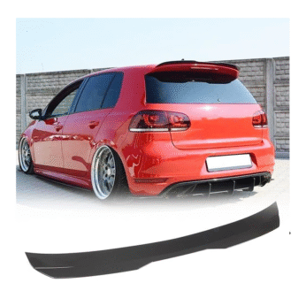Spoiler Roof VW Golf Mk6 2008+ - GTI Highline R V2 Max Design, Piano Black