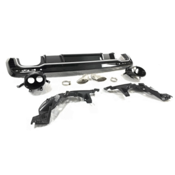 21 RS4 rear duffer with exhaust