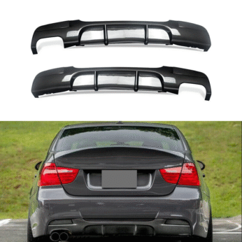 2005-2008 E90 M-Tech Looks Performance Rear Bumper Diffuser Lip