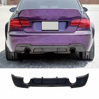 E90 P Style Rear Bumper Diffuser Lip