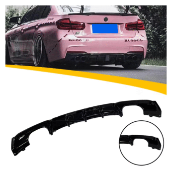 2012-2018 BMW 3 Series F30/F35 Rear Lip（Left And Right Dual Exhaust Pipes）