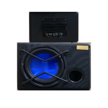 BU-1863 Wooden 8 inch Under Seat Car Subwoofer