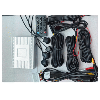 2021 Car 3D Super HD 360 Surround View System Driving With Bird View Panorama System 4 Car 360 Cameras 1080P Dynamic trajectory