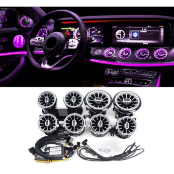 64 Color Ambient Light AC Vent Fit for Mercedes Benz E-Class W213 E300 E63 17-23