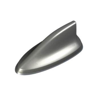 Shark antena silver