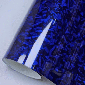 Folje Forged Carbon Fiber Blue - 10180