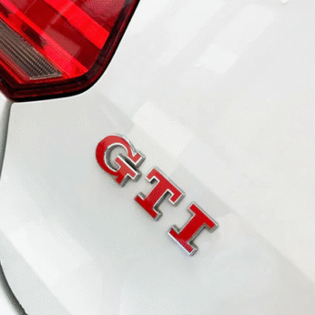 Sticker GTI argjend