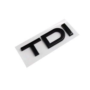 Emblem TDI e zezë