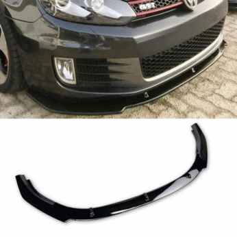 Lip i përparmë në 3 seksione për Golf 6 GTI (Injection Molding)