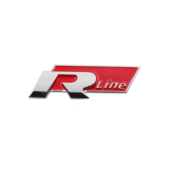 Sticker i madh R LINE i kuq