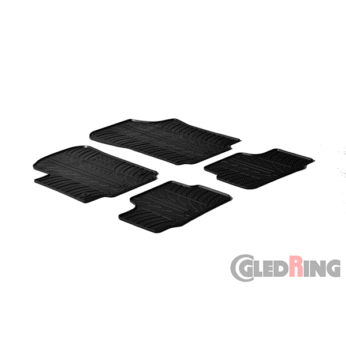 GLEDRING SHTROJË GOME për VW UP / SKODA CITIGO / SEAT MII 2012->