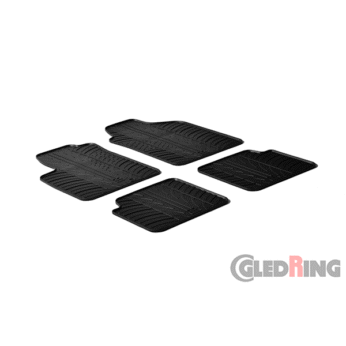 GLEDRING SHTROJË GOME për FIAT 500 2007->