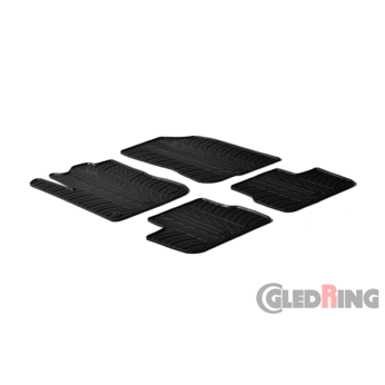 GLEDRING SHTROJË GOME për Peugeot 208 2012-10.2019 (5door)