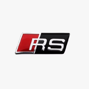 Rs black stering stickers