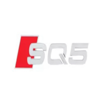Sq5 silver plastic stickers