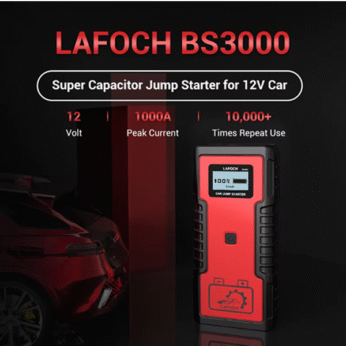 Jumpstarter LAFOCH BS3000 12V pa bateri 1000A