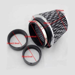 Filter dekorues sport 76mm