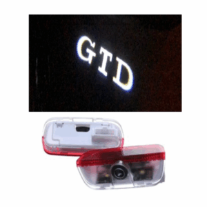 Drite led me logo per VW GTD white logo