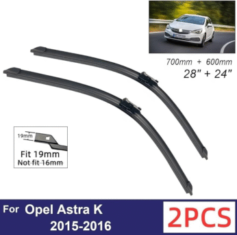 Set Fshirëse Xhami Opel Astra K 2015–2016 28″ + 24″
