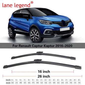 Set Fshirëse Xhami Renault Captur 2016–2019 26″ + 16″