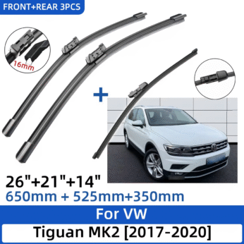 Set Fshirëse Xhami VW Tiguan 26/21 (650mm + 525mm)