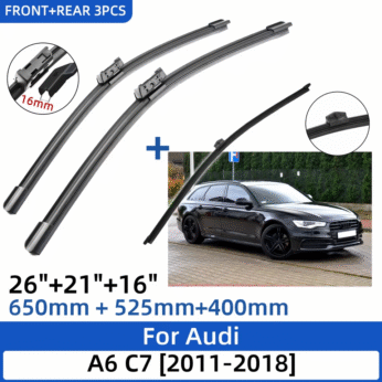 Set Fshirëse Xhami Audi A6 C7 2011–2018 26/21 (650mm + 530mm)