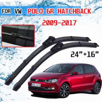 Set Fshirëse Xhami VW Polo 6R Hatchback 2009–2017 24/16 (600mm + 410mm)