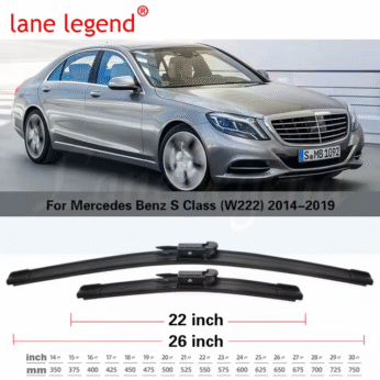 Set Fshirëse Xhami Mercedes-Benz S-Class W222 2014–2019 26″ + 22″