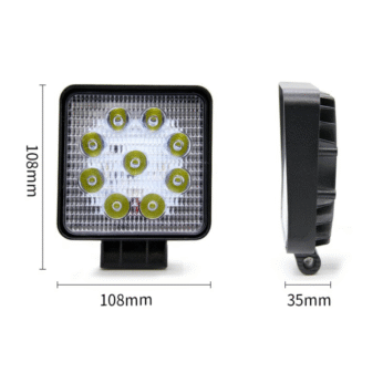 LED për makina përpara 12–24 V 27 W