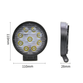 LED për makina përpara 12–24 V 27 W