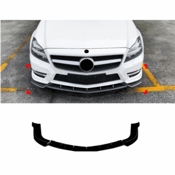 Front Lip për Mercedes Benz CLS Class (W218) Pre Facelift 2012-2014