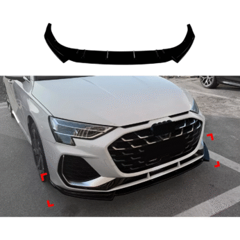 Front Lip për AUDI A3 S3 8Y Facelift Sline 2025+